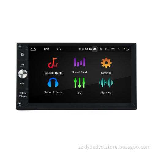 2din universal 7" deckless car mp5 player